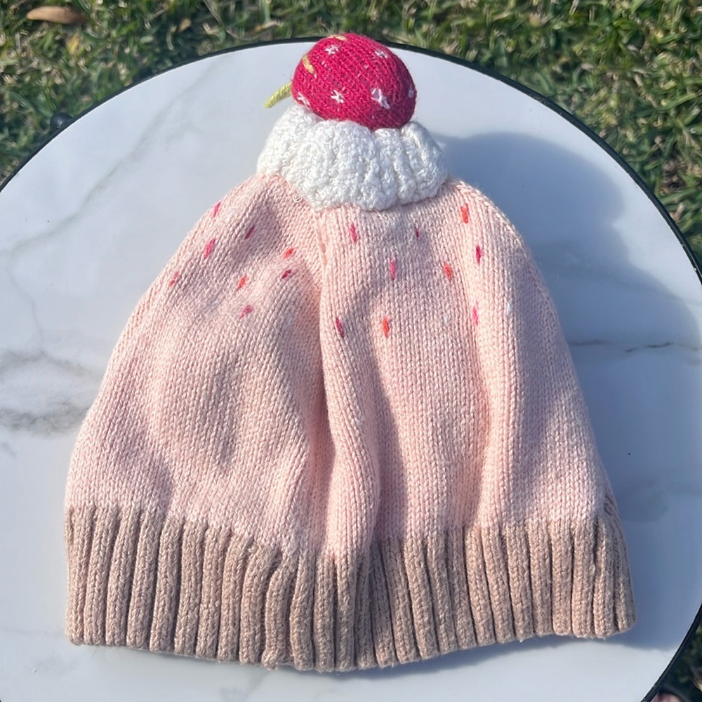babyGap Strawberry Sundae Knit Hat
